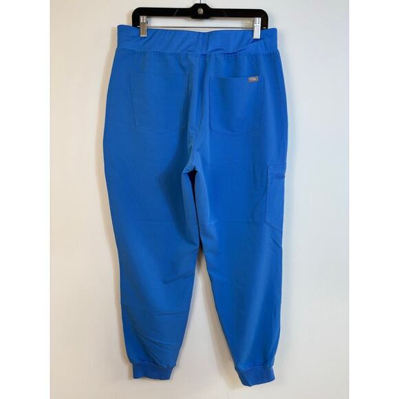 Figs Scrub Set Casma Top Medium Zamora Joggers Large Royal Blue M/L Hospital - Picture 4 of 10